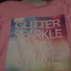 Glitter,Sparkle and Shine t-shirt